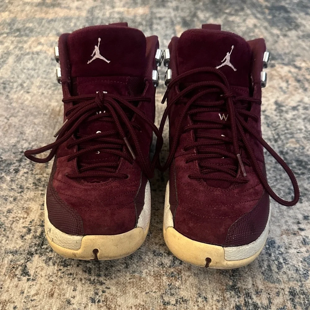 🔴 SOLD 🔴 Air Jordan Burgundy Retro 12 - Picture 4 of 12